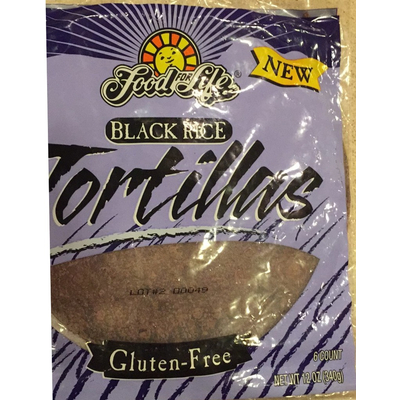 Tortillas, Black Rice