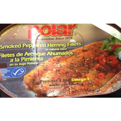 Herring Fillets, Smoked Peppered