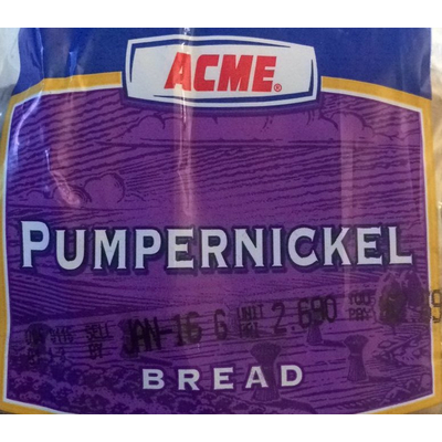 Bread, Pumpernickel