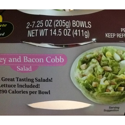 Turkey and Bacon Cobb Salad