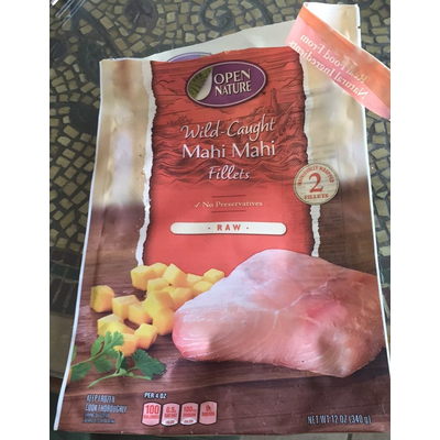 Mahi Mahi Fillets, Raw