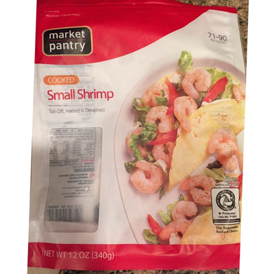 Small Shrimp, Cooked