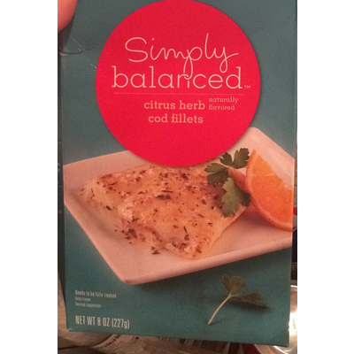 Citrus Herb Cod Fillets