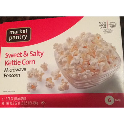 Microwave Popcorn, Sweet & Salty