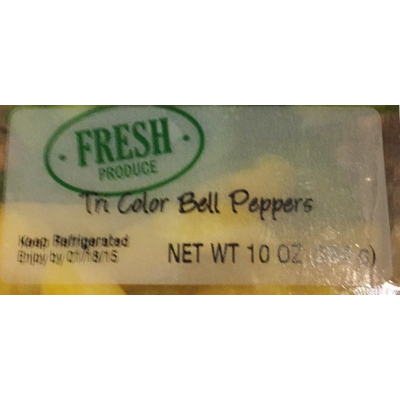 Tri Color Bell Peppers