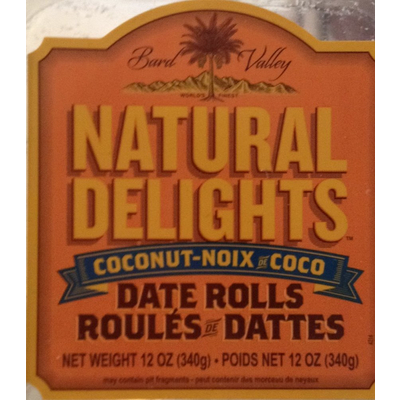 Coconut Date Rolls