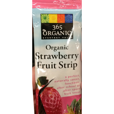 Strawberry Fruit Strip, Organic