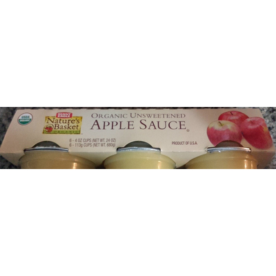 Applesauce, Organic Unsweetened