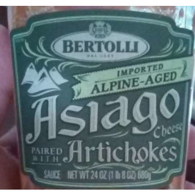 Asiago Cheese Paired With Artichokes