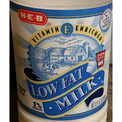 1% Low Fat Milk