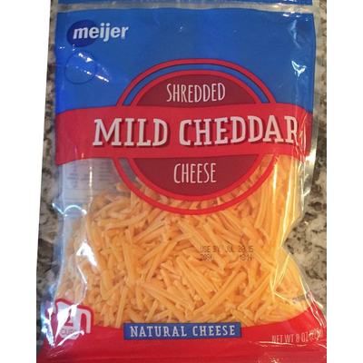 Shredded Mild Cheddar Cheese