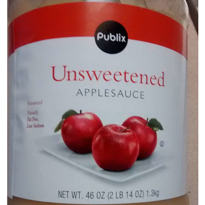 Unsweetened Applesauce
