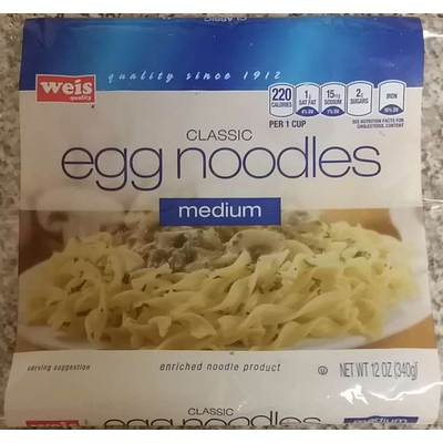Egg Noodles, Medium