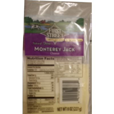 Cheese, Monterey Jack