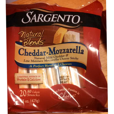 Cheese Sticks, Cheddar-Mozzarella