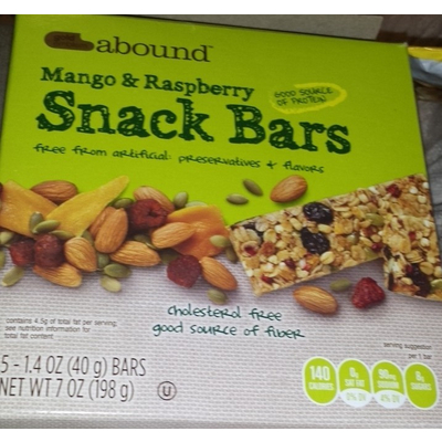 Mango & Raspberry, Snack Bars
