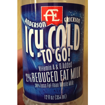 Icy Cold To Go 2% Reduced Fat Milk