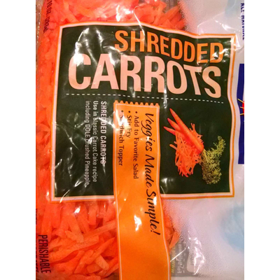 Shredded Carrots