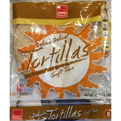Whole Wheat Tortillas, Soft Taco