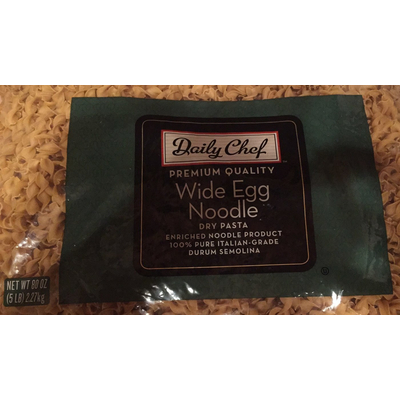 Egg Noodle, Wide