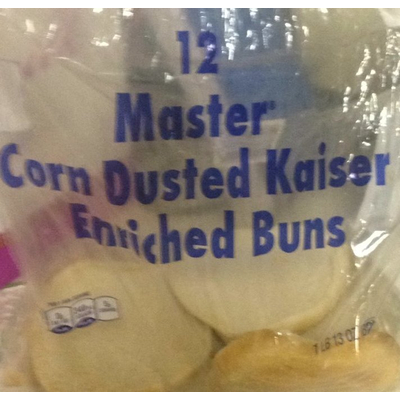 Corn Dusted Kaiser Enriched Buns