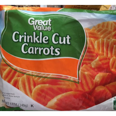 Crinkle Cut Carrots