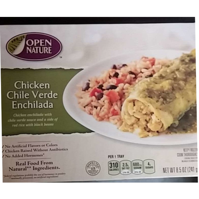 Chicken Chile Verde Enchilada
