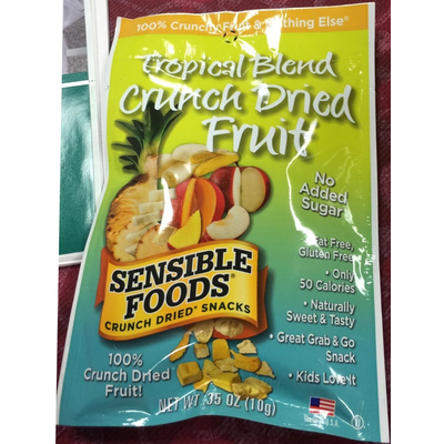 Dried Fruit, Tropical Blend Crunch