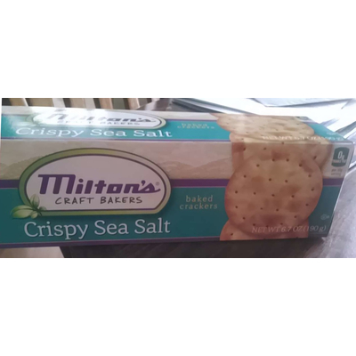 Crispy Sea Salt Crackers