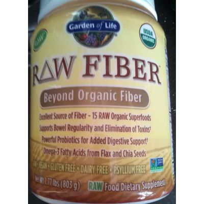 Raw Food Dietary Supplement, Beyond Organic Fiber