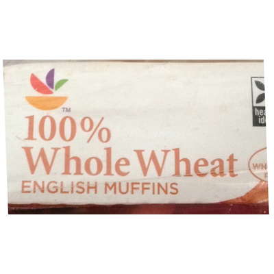 100% Whole Wheat English Muffins