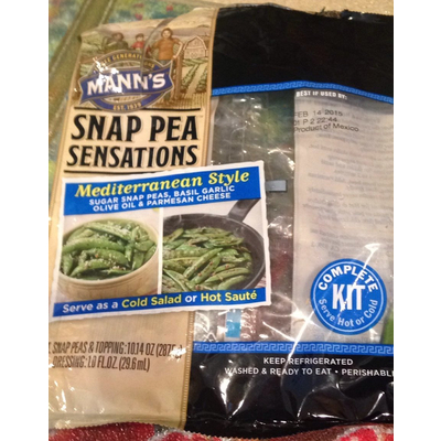 Snap Pea Sensations, Mediterranean Style