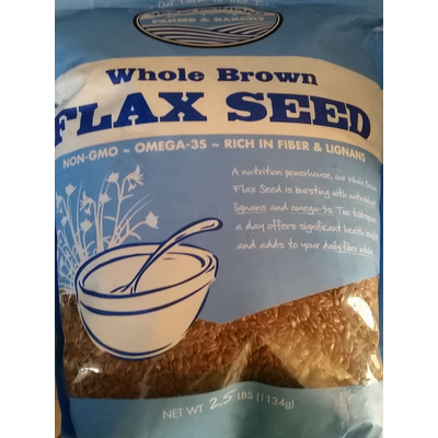 Whole Brown Flax Seed