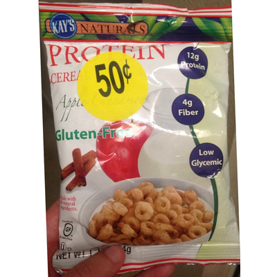 Glutten Free Protein Cereal, Apple Cinnamon