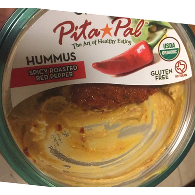 Hummus, Spicy Roasted Red Pepper