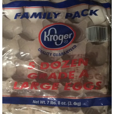 5 Dozen Grade A Large Eggs