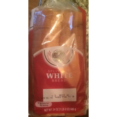 Bread, White, Split Top