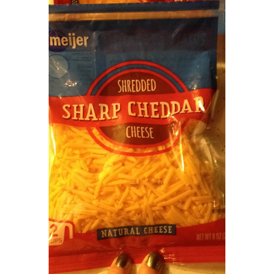 Shredded Sharp Cheddar Cheese
