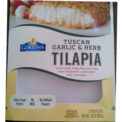 Tilapia, Tuscan Garlic & Herb
