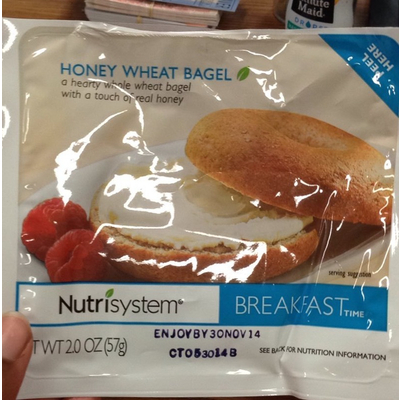 Breakfast Time, Honey Wheat Bagel