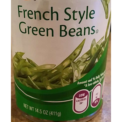 French Style Green Beans, canned