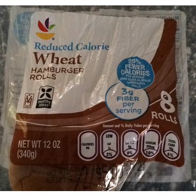 Wheat Hamburger Rolls