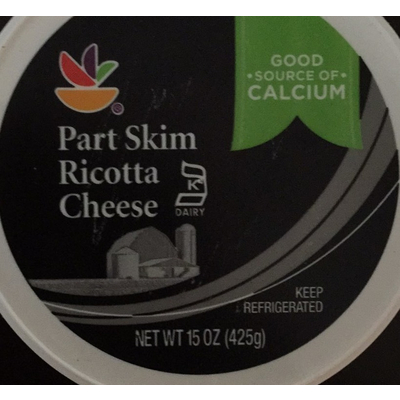 Ricotta Cheese, Part Skim