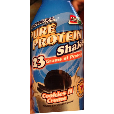 Protein Shake, Cookies N Creme