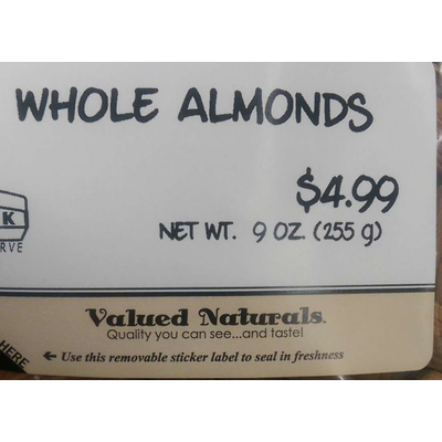 Whole Almonds