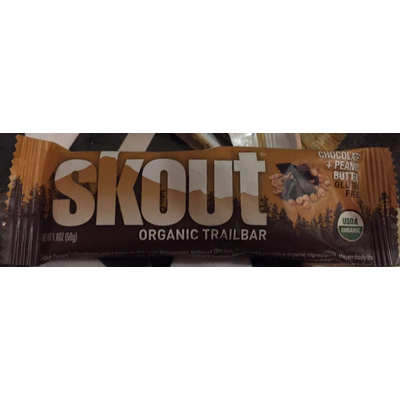 Organic Trail Bar, Chocolate + Peanut Butter