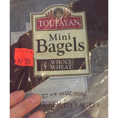 Mini Bagels, Whole Wheat