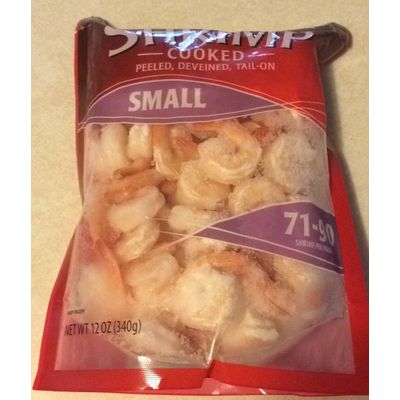 Small Shrimp Cooked