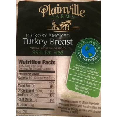 99% Fat Free Hickory Smoked Turkey Breast