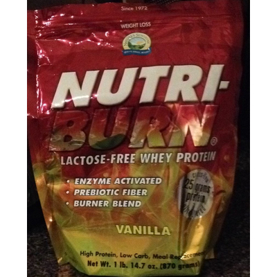 Nutri-Burn Lactose-Free Whey Protein, Vanilla